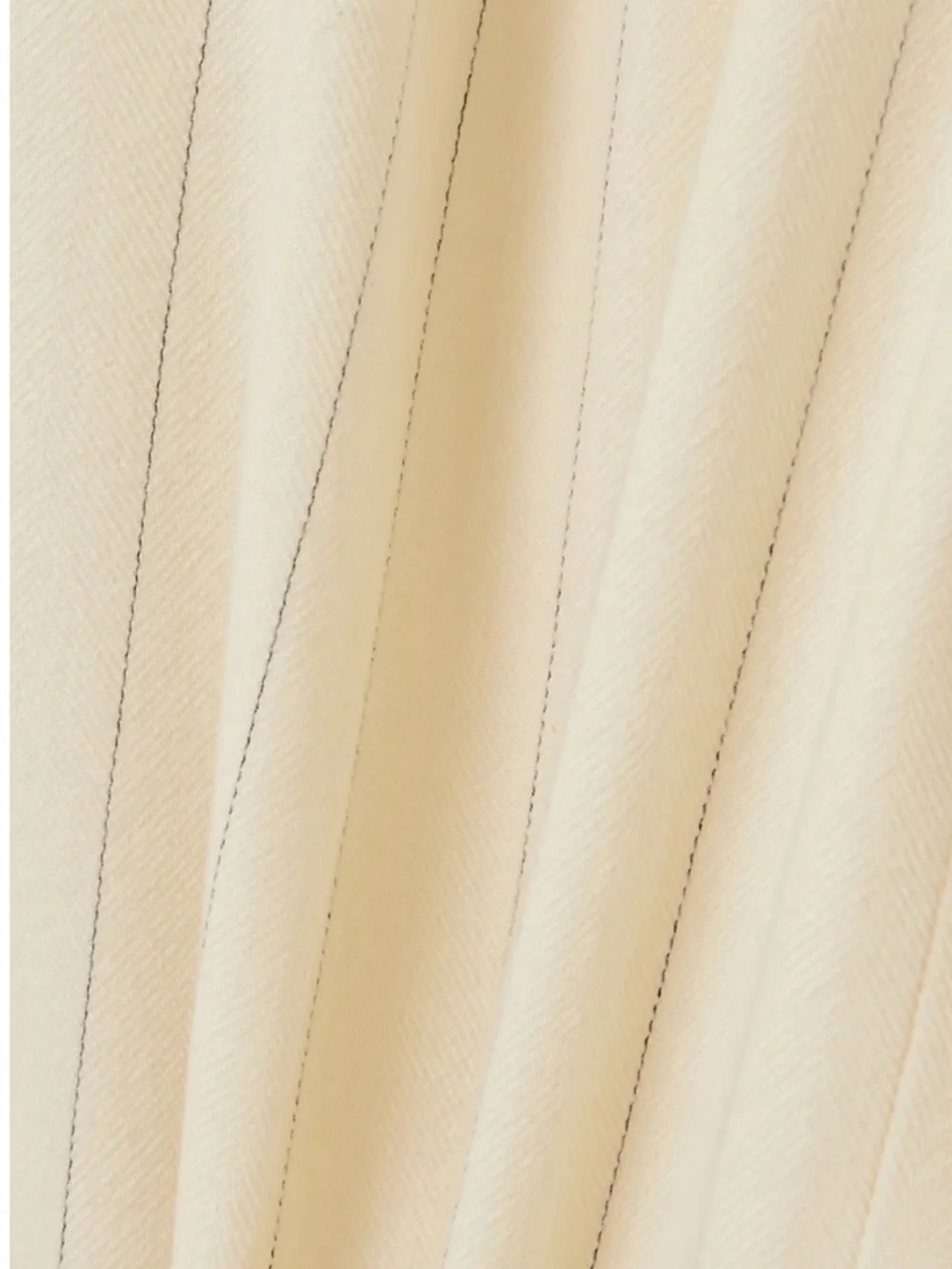 ZIMMERMANN Luminosity pinstriped wool and cotton-blend herringbone bustier 00 - Picture 4 of 5
